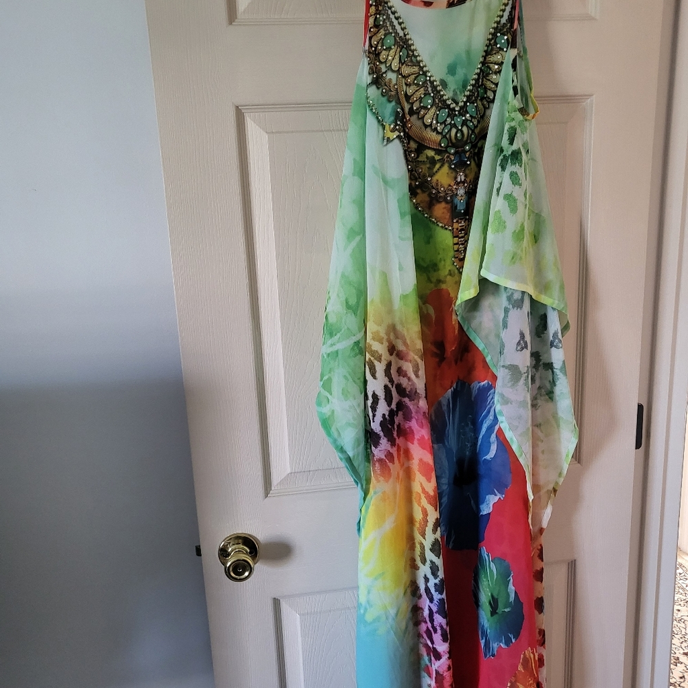 Women's dress multicolored